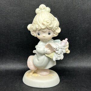 Precious Moments "Lord Help Me Stick To My Job" figurine